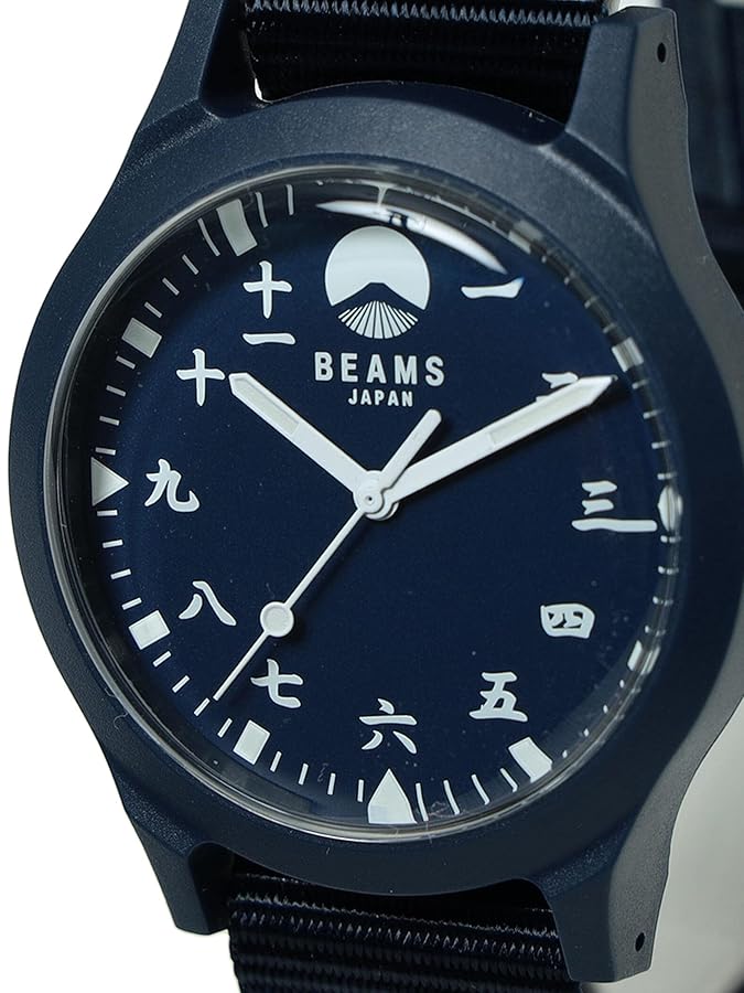 BEAMS JAPAN 腕時計 ビームス ジャパン オリジナル 漢数字 藍 BEAMS JAPAN｜〈UNISEX〉ビームス ジャパン オリジナル 漢数字